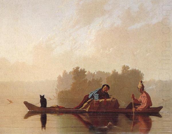 Fur Traders Descending the Missouri, George Caleb Bingham